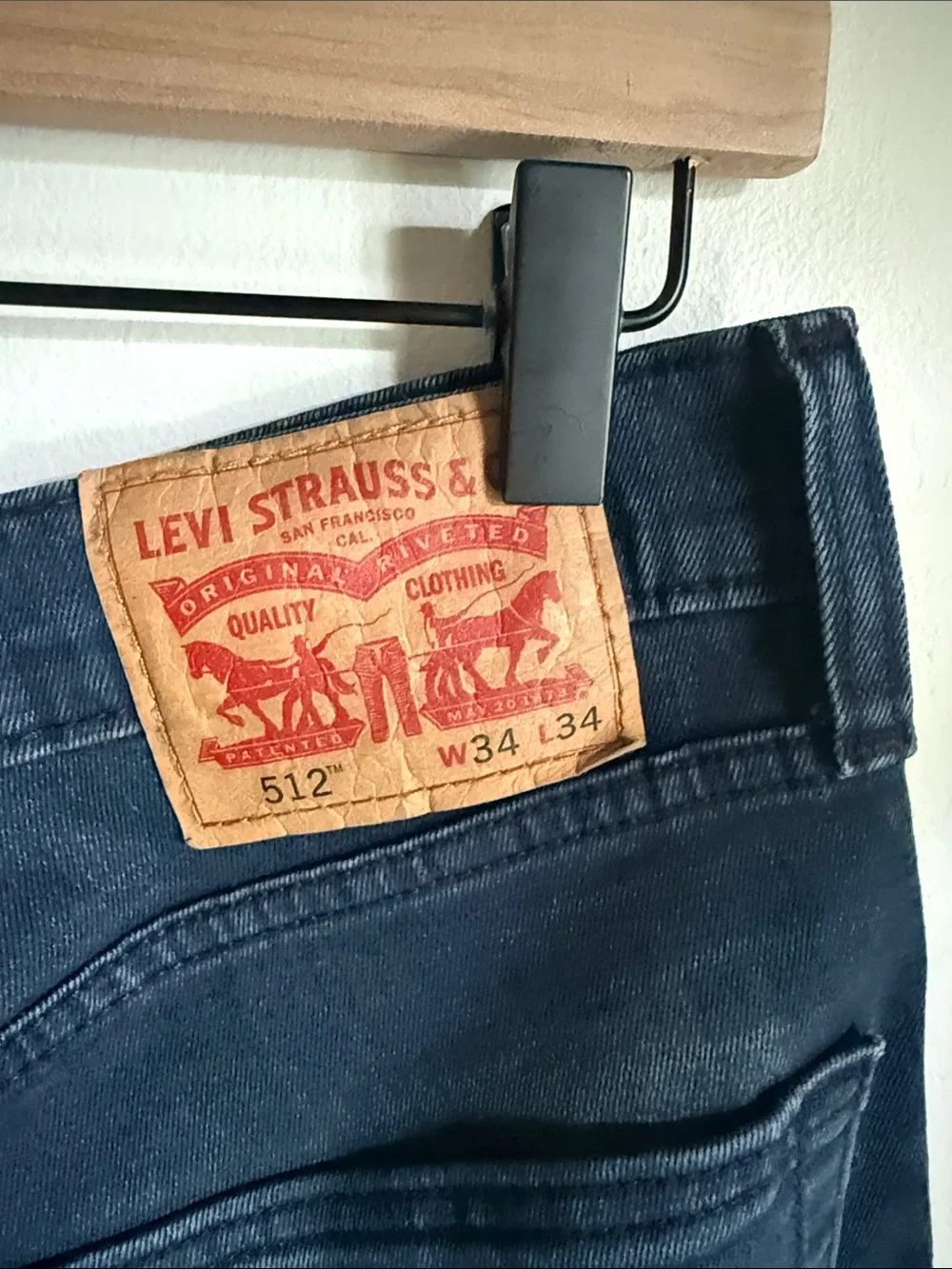 Men's Dark Blue Slim Fit Jeans
